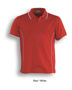 Picture of BOCINI Stitch Feature Essentials-Ladies Short Sleeve Polo CP0920