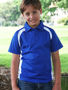 Picture of BOCINI Team Essentials-Kids Short Sleeve Contrast Panel Polo CP0939